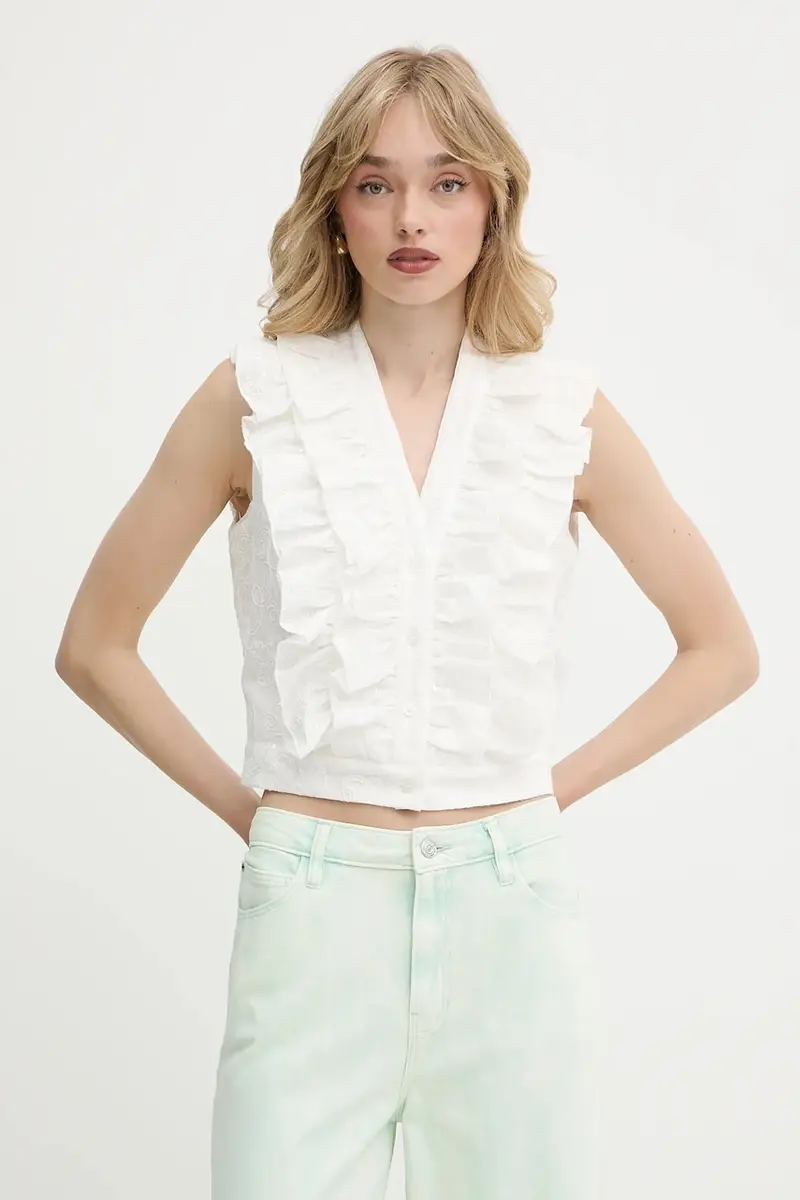 camicetta donna colore bianco WA5403.T4281