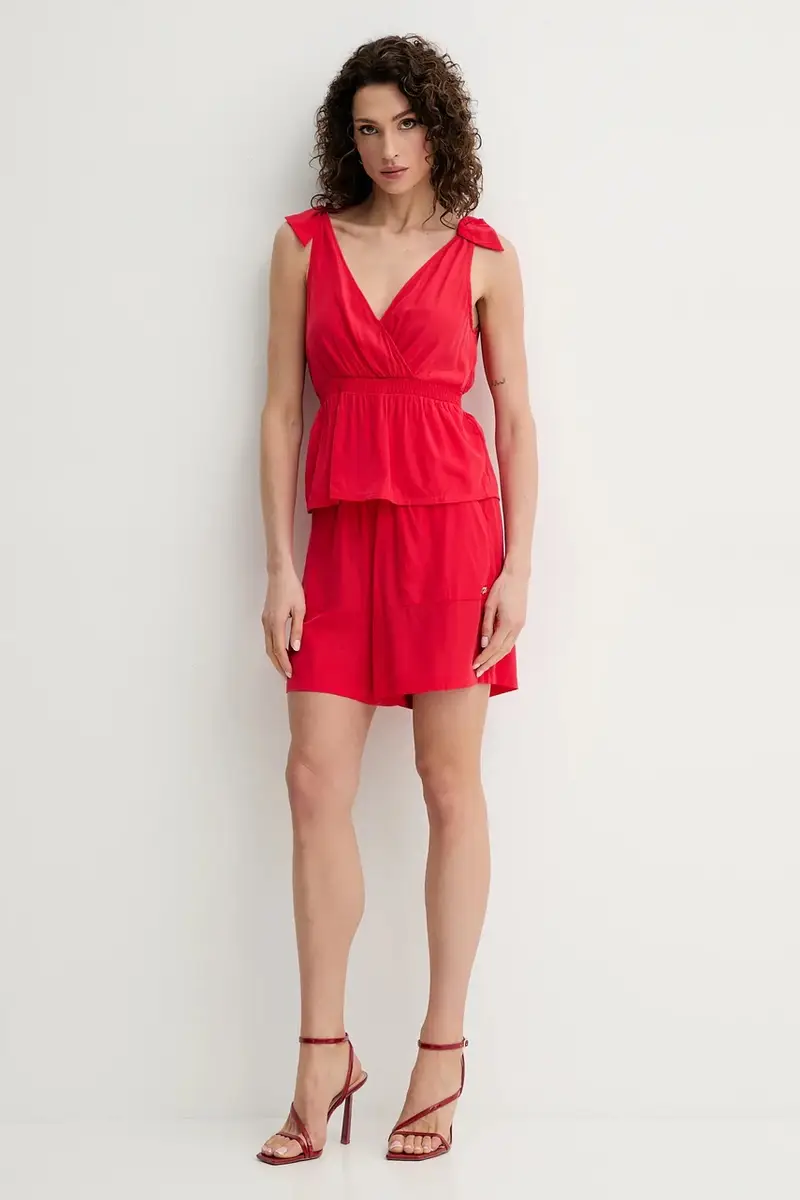 camicetta donna colore rosso VA5050.T2920 miniatura 2