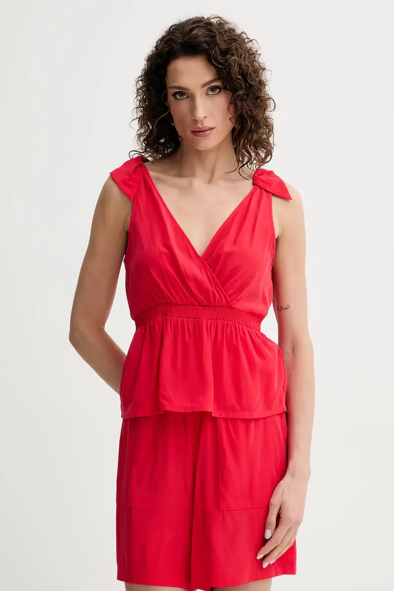 camicetta donna colore rosso VA5050.T2920
