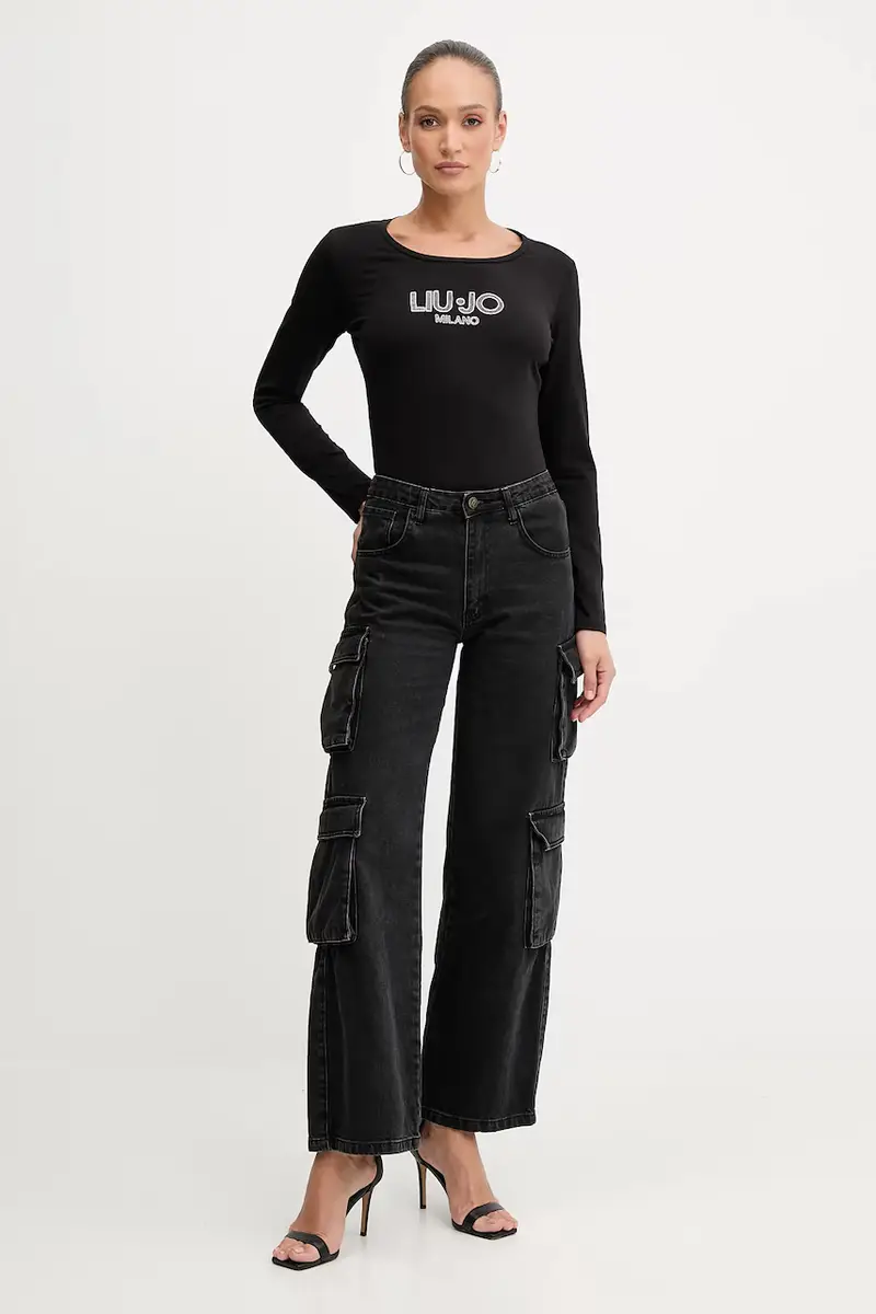 camicia a maniche lunghe colore nero TF5169.JS003 miniatura 2