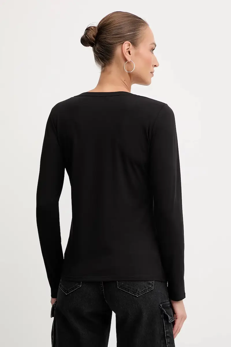 camicia a maniche lunghe colore nero TF5169.JS003 miniatura 3