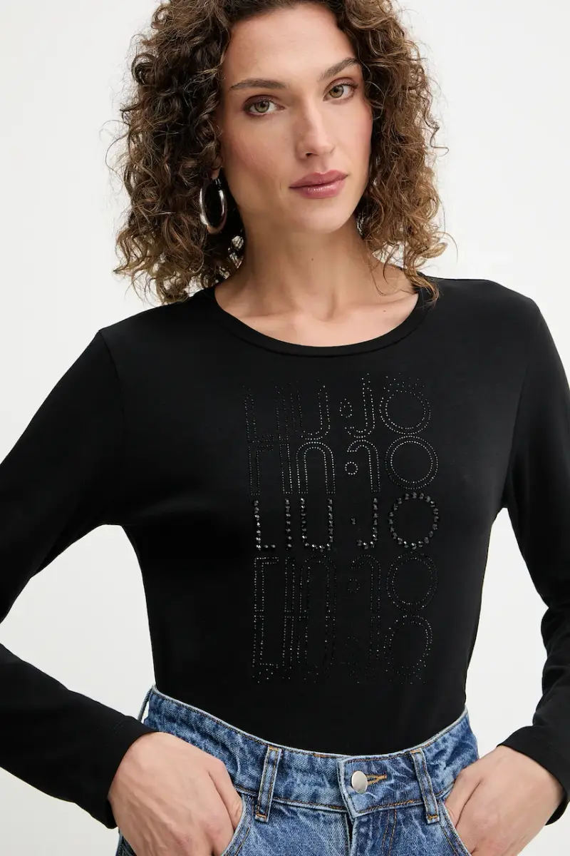 camicia a maniche lunghe colore nero TF5300.JS003 miniatura 4