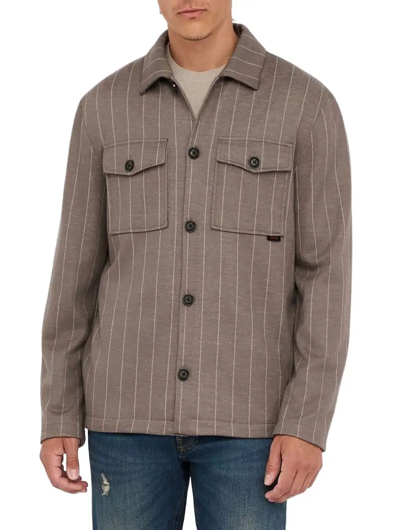 camicia casual liu jo da uomo - beige