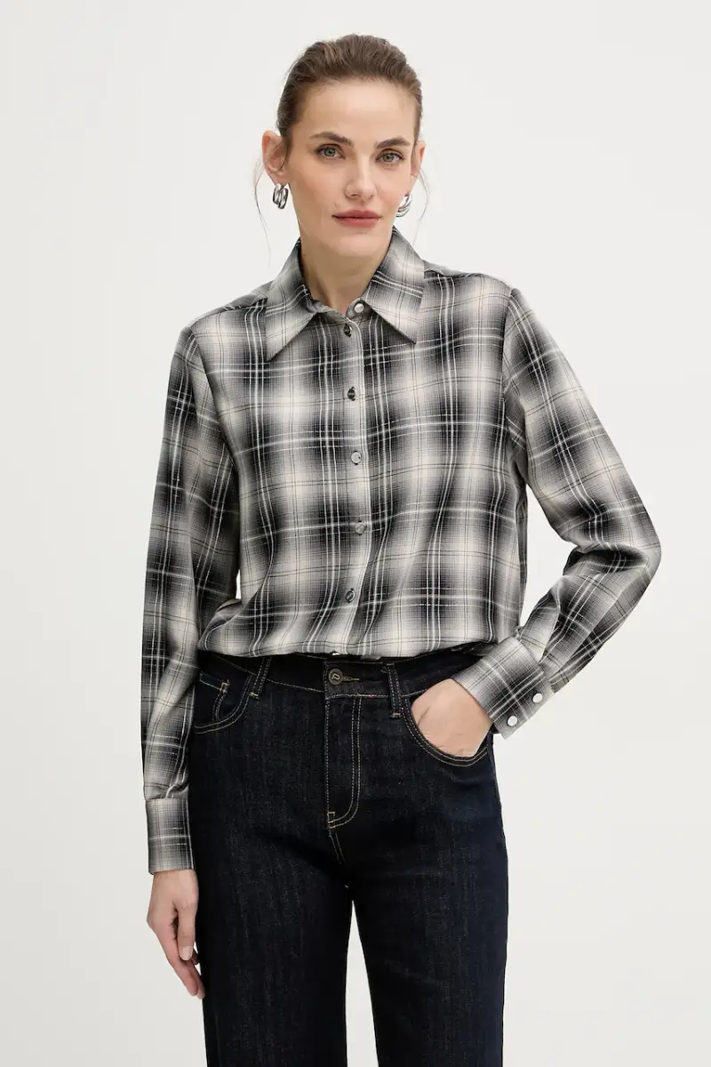 camicia donna colore nero MF5493 T107A