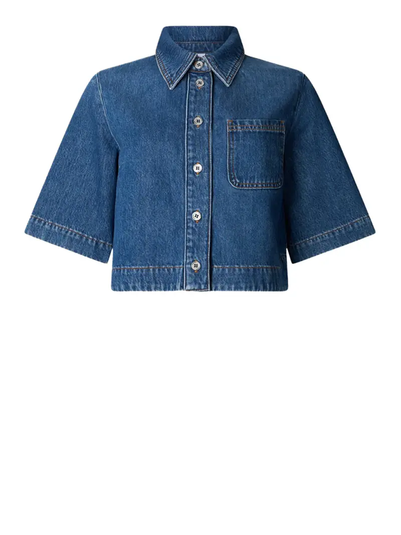 camicia jeans liu jo da donna - denim