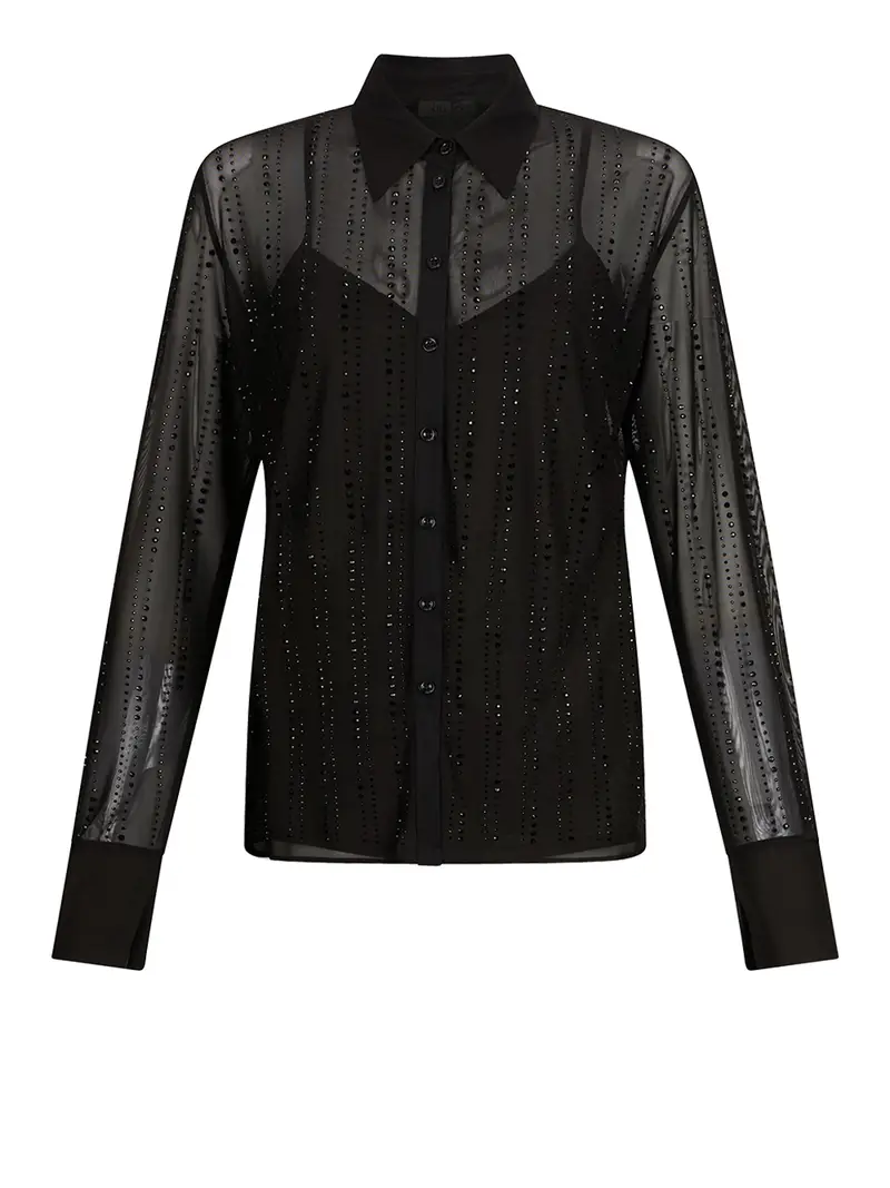 camicia liu jo da donna - nero