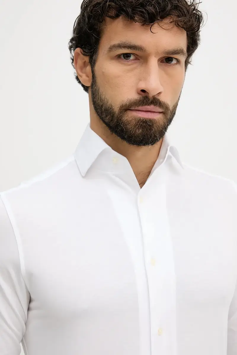 camicia uomo colore bianco QF5099.T161A miniatura 4