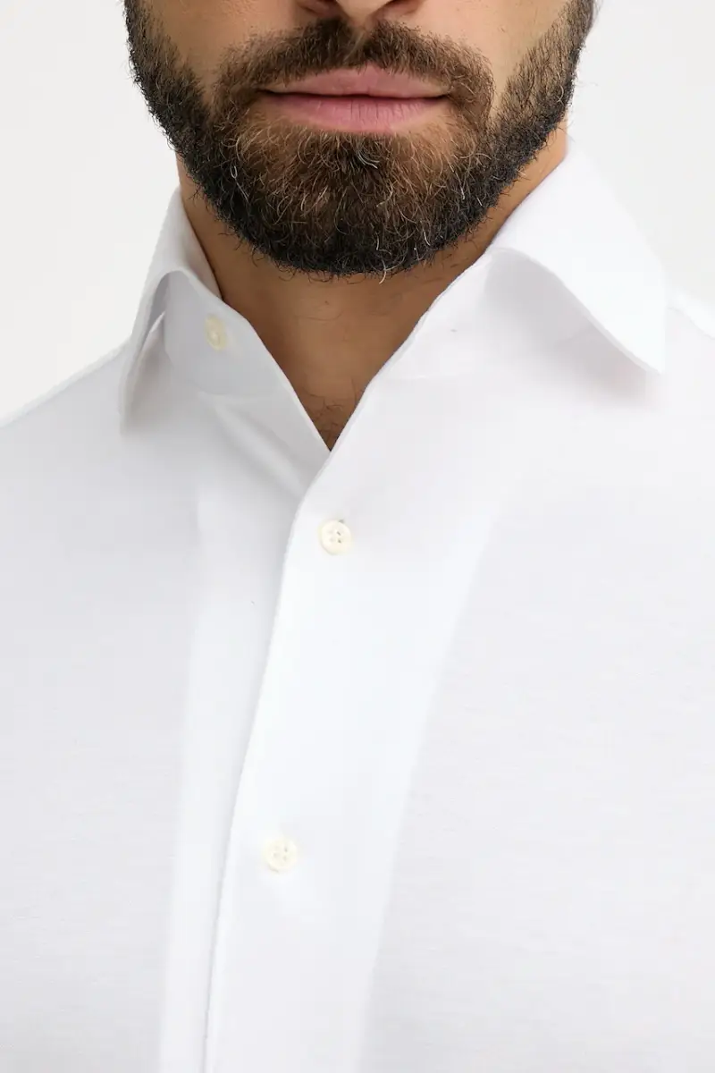 camicia uomo colore bianco QF5099.T161A miniatura 5