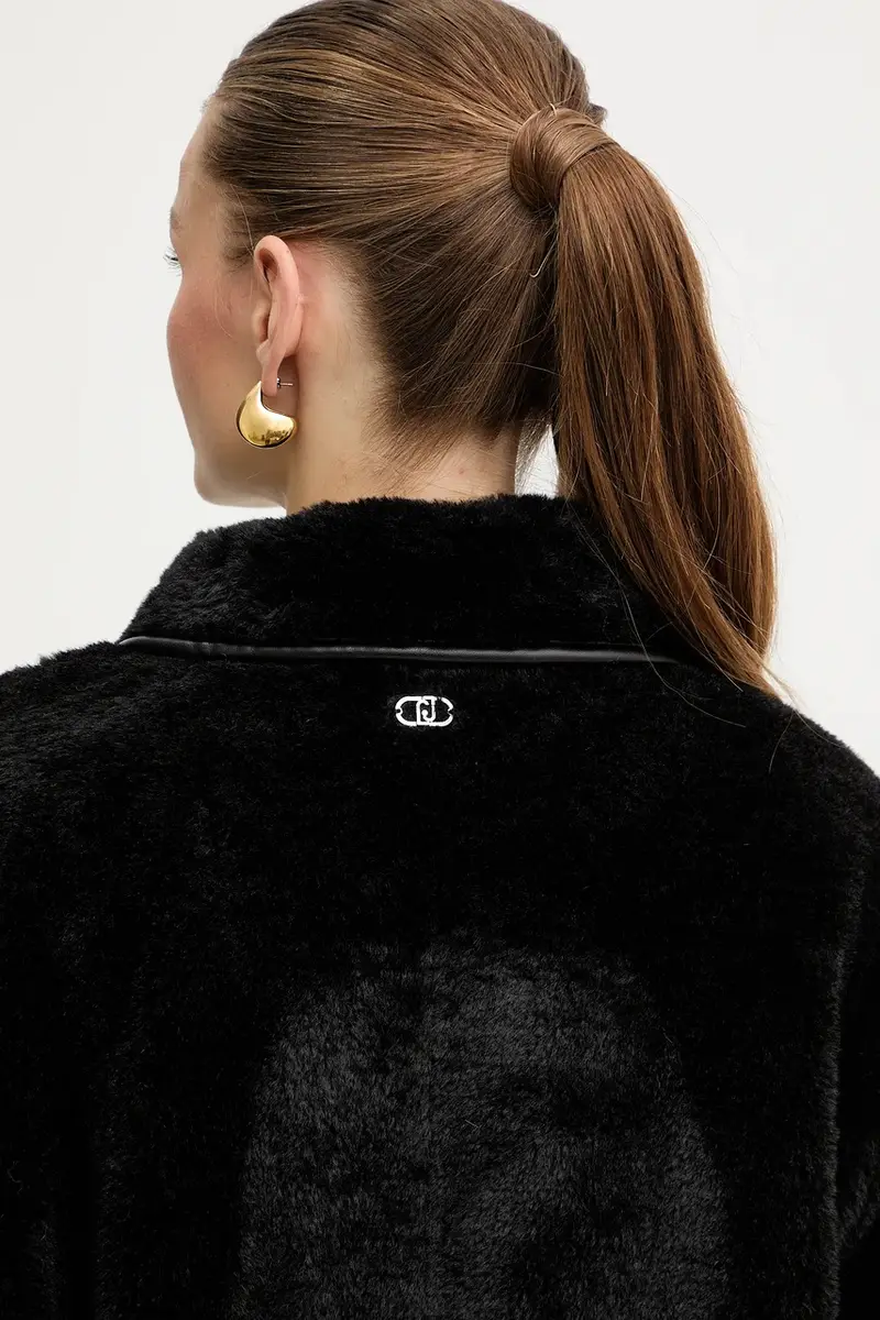 cappotto colore nero MF5313 E0936 miniatura 5