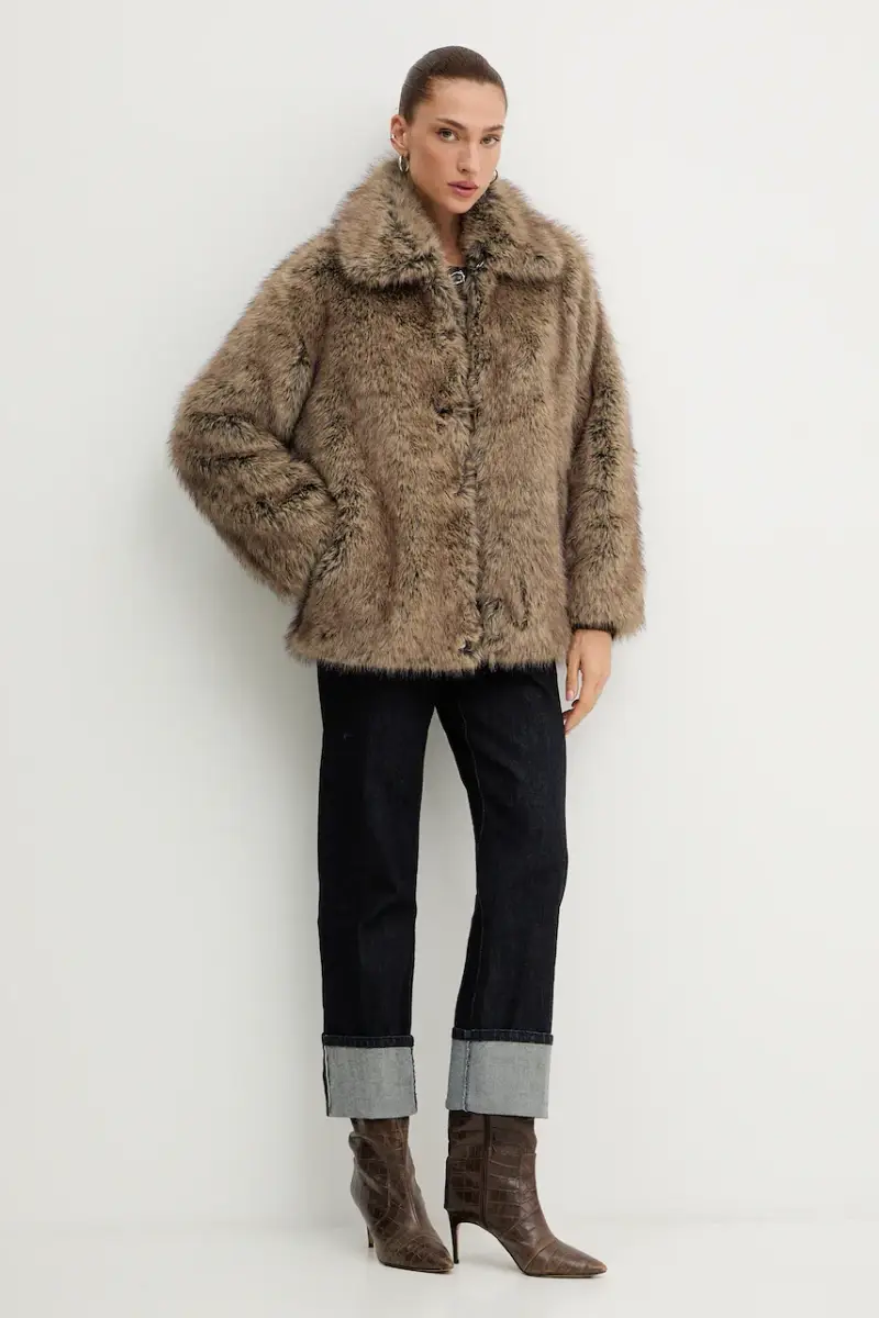 cappotto colore verde MF5232 E1095 miniatura 2