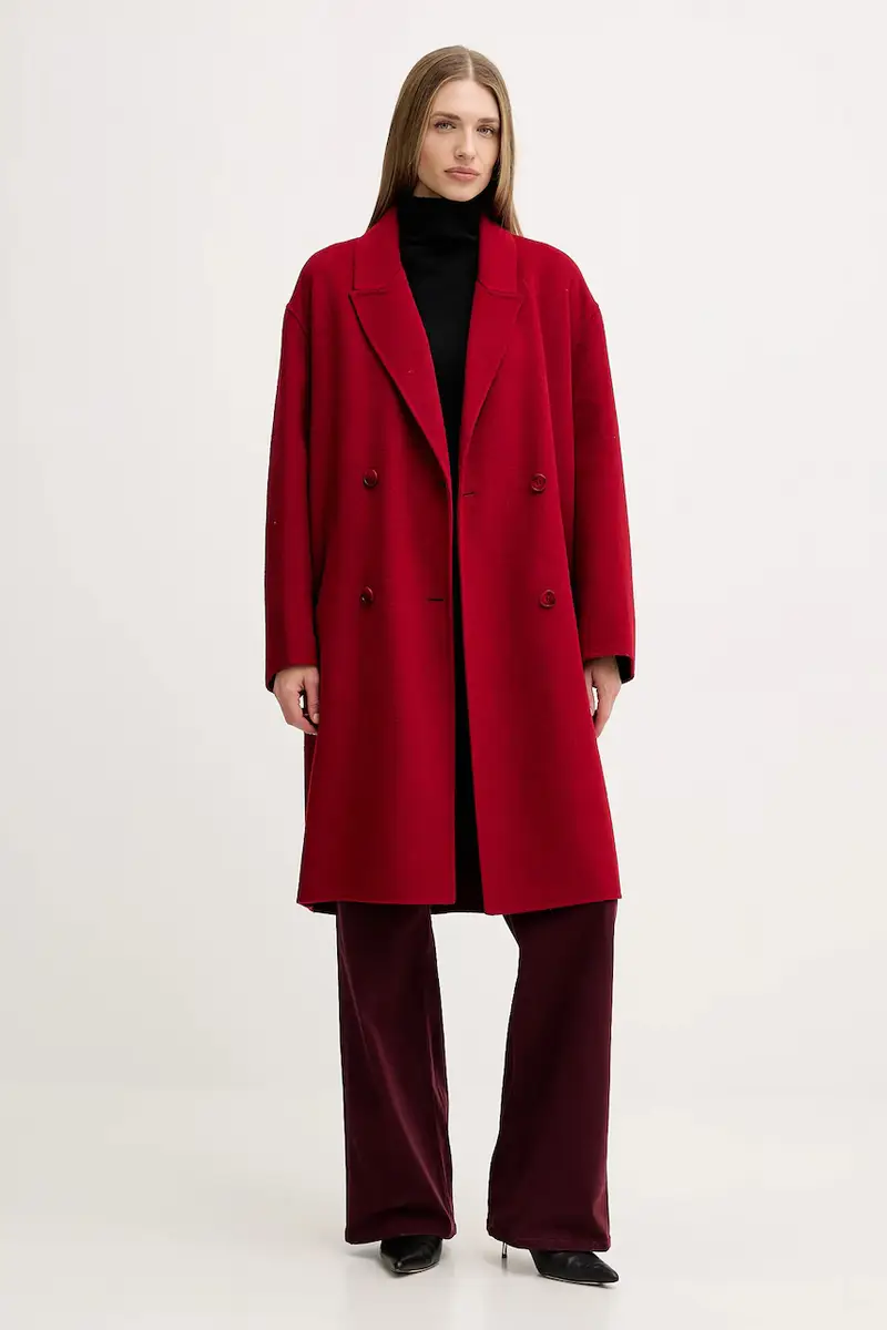 cappotto in lana Granata miniatura 2