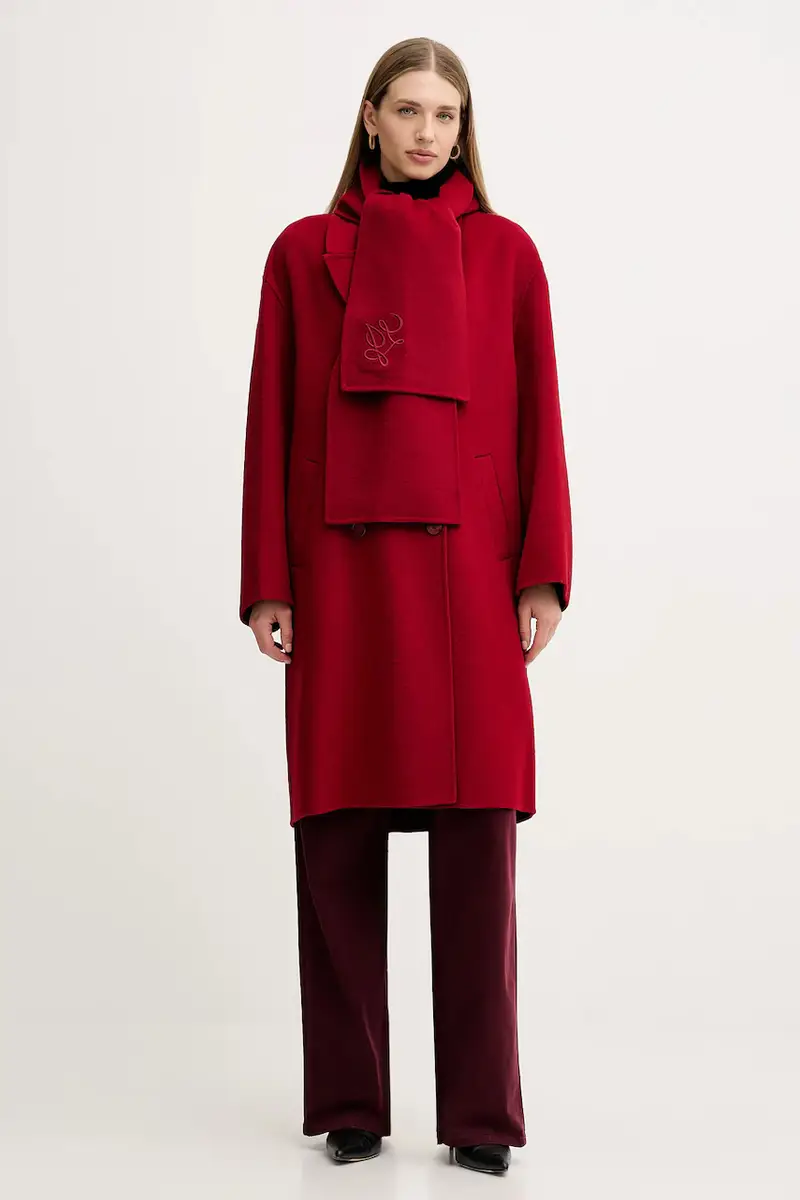 cappotto in lana Granata