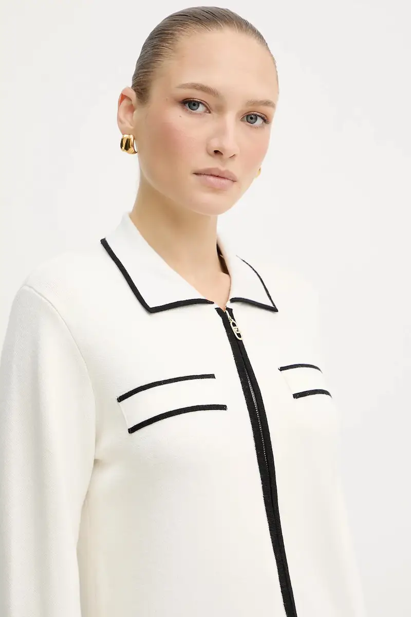 Liu Jo Cardigan Donna Beige 3573035 miniatura 4