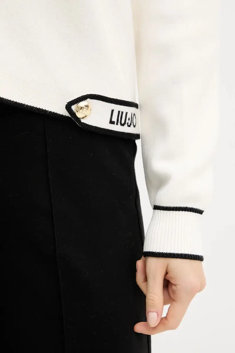 Liu Jo Cardigan Donna Beige 3573035 miniatura 5