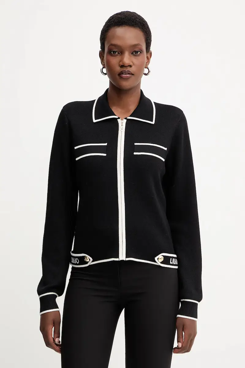 Liu Jo Cardigan Donna Nero 3643569