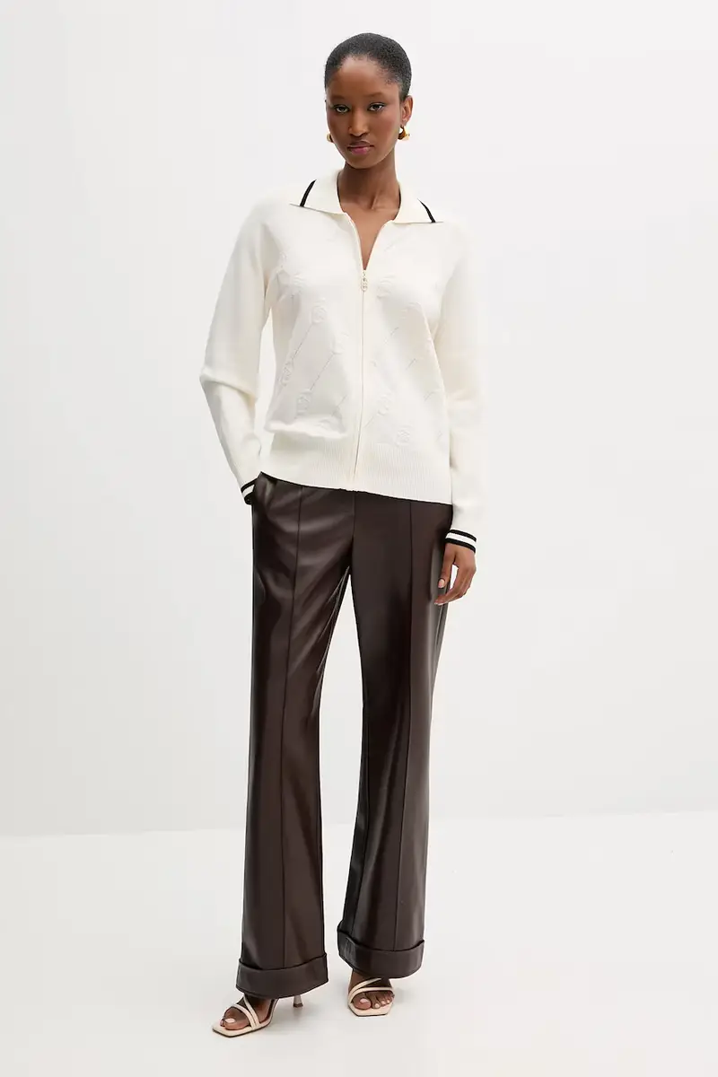 Liu Jo Cardigan Donna Beige 3423459 miniatura 2