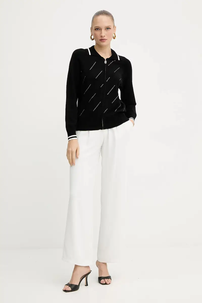 Liu Jo Cardigan Donna Nero 3643207 miniatura 2