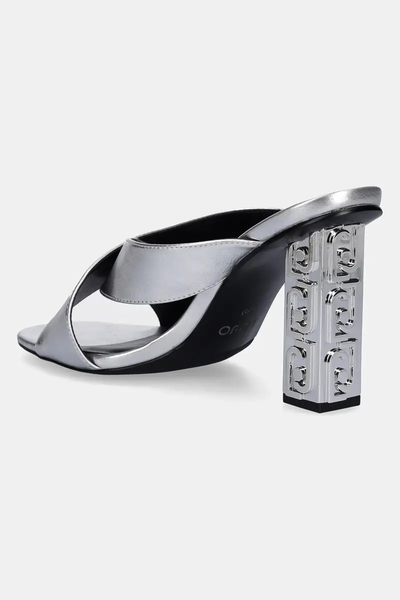 ciabatte slide SERENA 25 donna colore argento SA5171EX02900532 miniatura 3