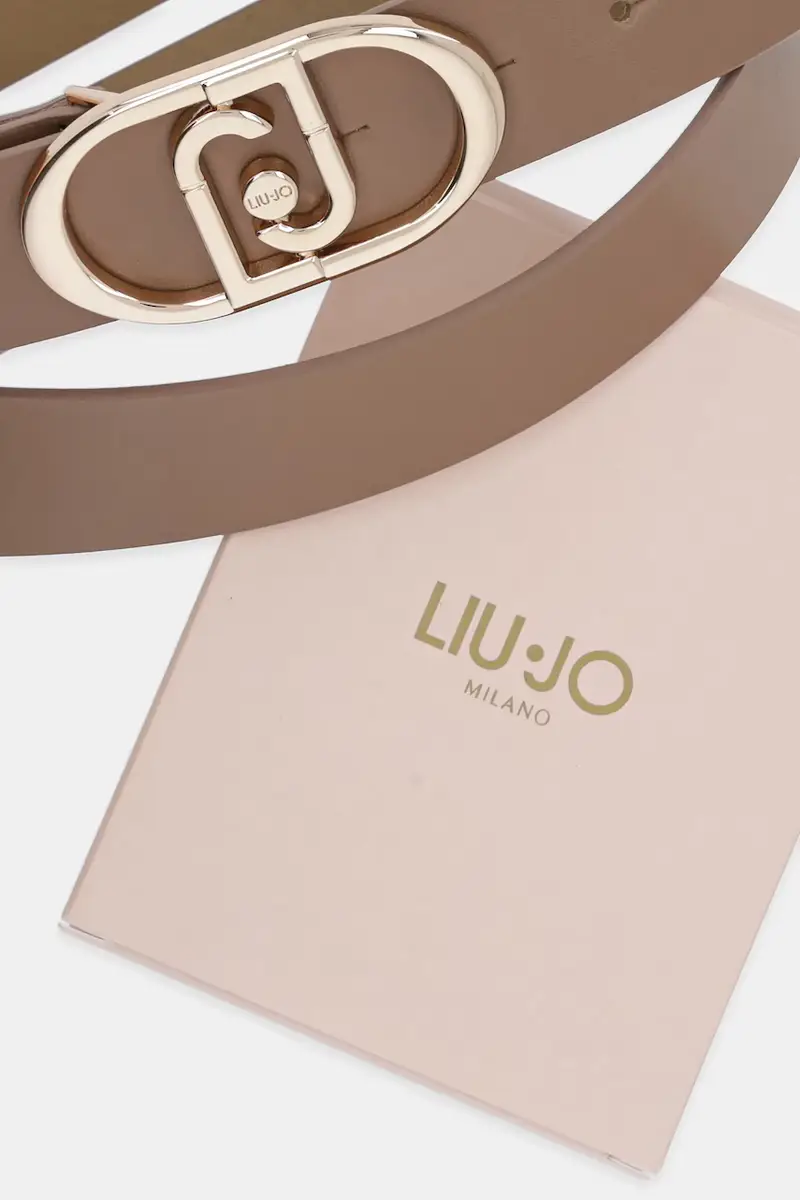 cintura in pelle donna colore beige AF5242.P0062 miniatura 3