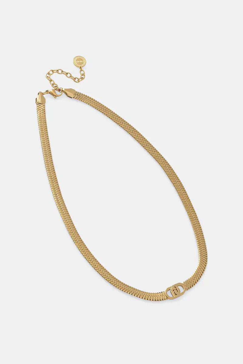 Liu Jo Collana Oro con Chiusura Regolabile