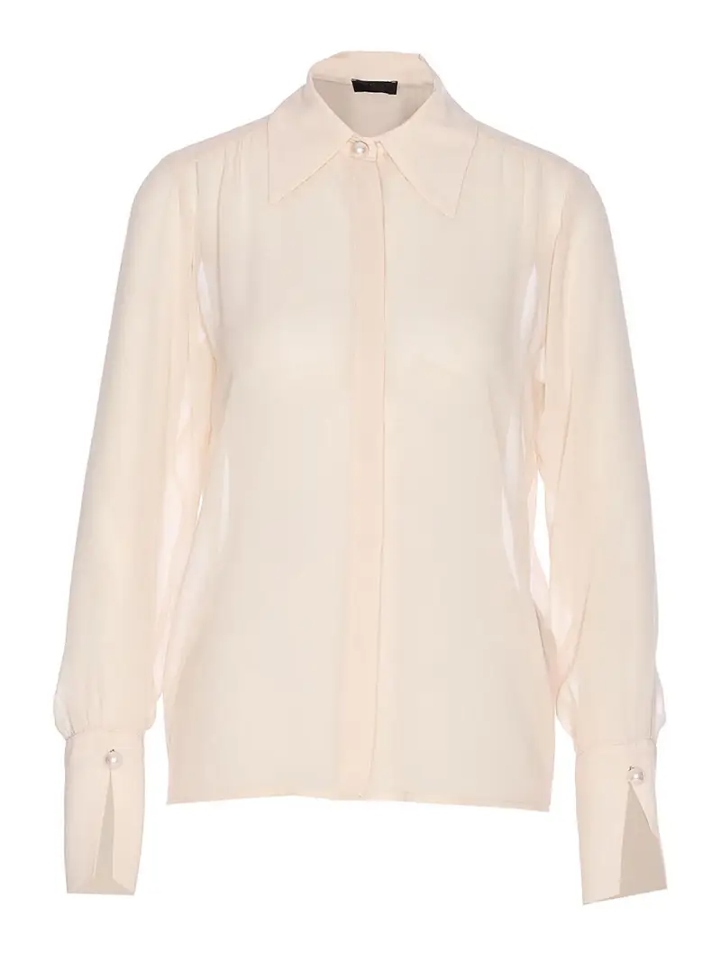 Colletto normale rosa Bianco