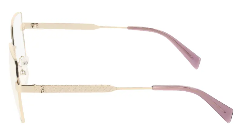 Donna Liu Jo LJ2180 712 Montature da vista Metallo Oro Squadrata Normale miniatura 3