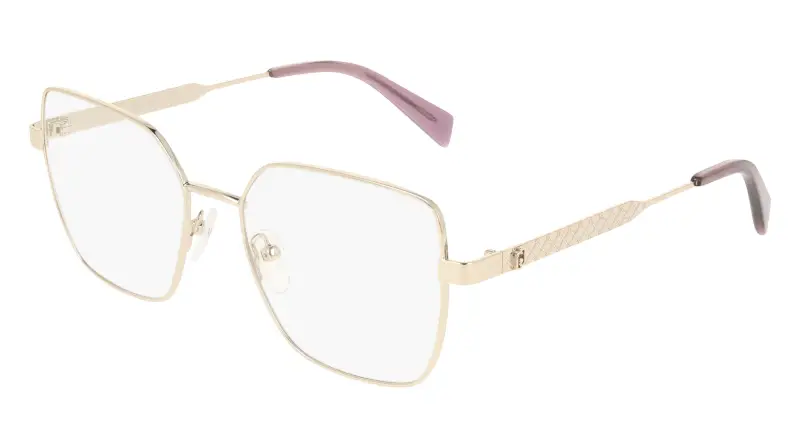 Donna Liu Jo LJ2180 712 Montature da vista Metallo Oro Squadrata Normale