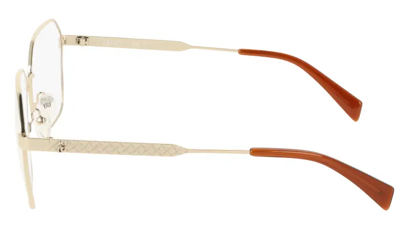 Donna Liu Jo LJ2181 714 Montature da vista Metallo Oro Squadrata Normale miniatura 3