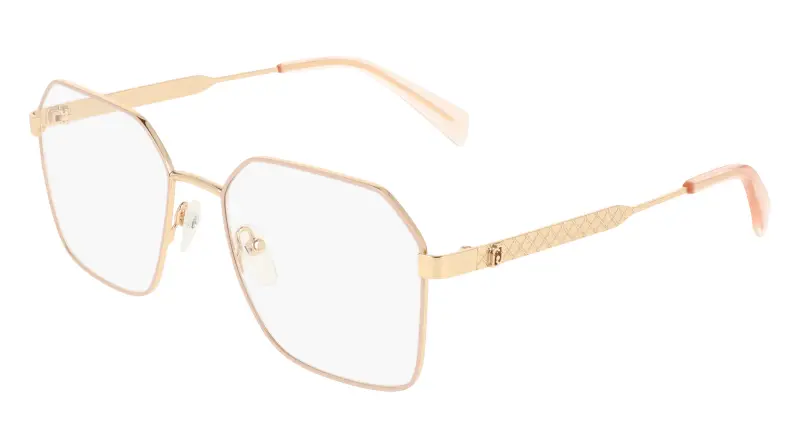 Donna Liu Jo LJ2181 770 Montature da vista Metallo Oro Squadrata Normale