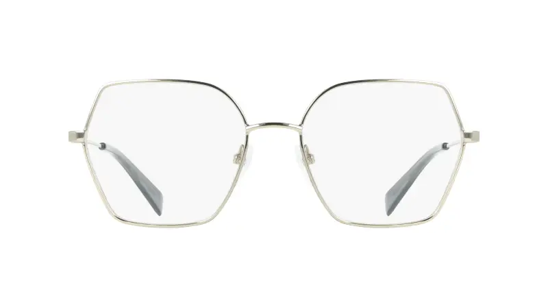 Donna Liu Jo LJ2182 712 Montature da vista Metallo Oro Squadrata Normale miniatura 2