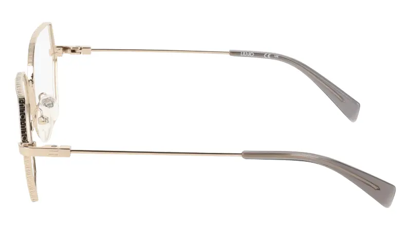 Donna Liu Jo LJ2182 712 Montature da vista Metallo Oro Squadrata Normale miniatura 3