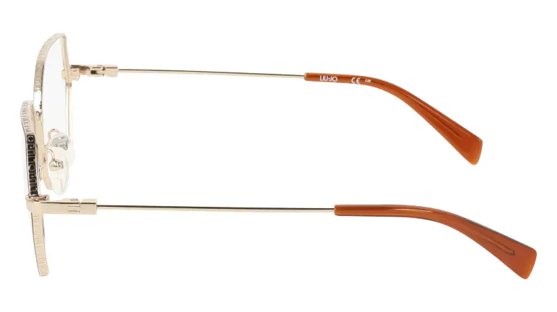 Donna Liu Jo LJ2182 714 Montature da vista Metallo Oro Squadrata Normale miniatura 3