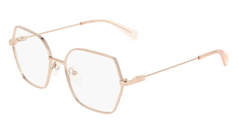 Donna Liu Jo LJ2182 770 Montature da vista Metallo Oro Squadrata Normale