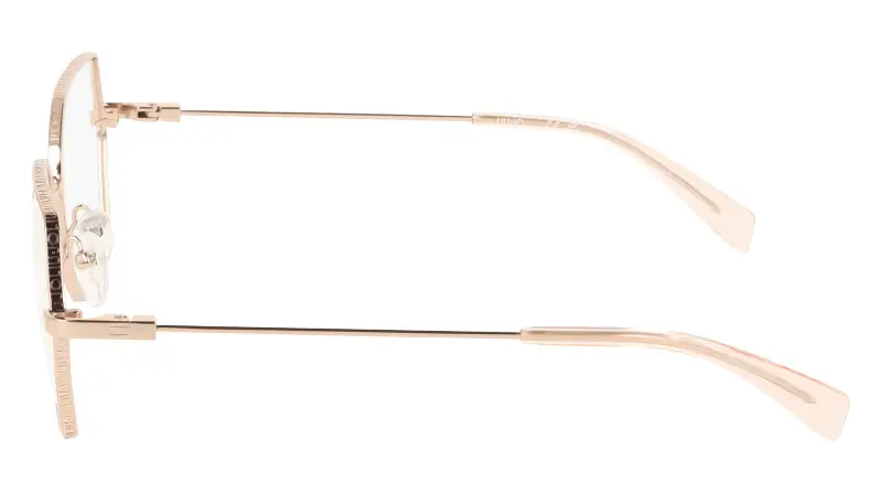 Donna Liu Jo LJ2182 770 Montature da vista Metallo Oro Squadrata Normale miniatura 3