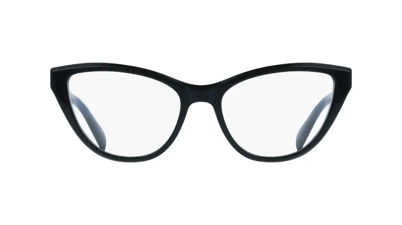 Donna Liu Jo LJ2824 001 Montature da vista Acetato Nero Cat Eye Normale miniatura 2