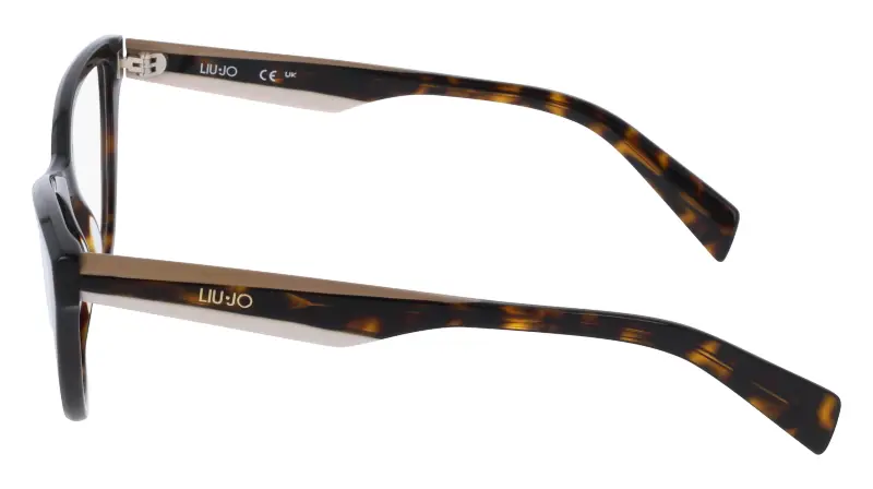 Donna Liu Jo LJ2824 242 Montature da vista Acetato Havana Cat Eye Normale miniatura 3