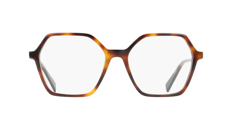 Donna Liu Jo LJ2831 240 Montature da vista Acetato Havana Squadrata Normale miniatura 2