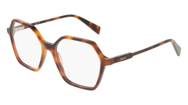 Donna Liu Jo LJ2831 240 Montature da vista Acetato Havana Squadrata Normale