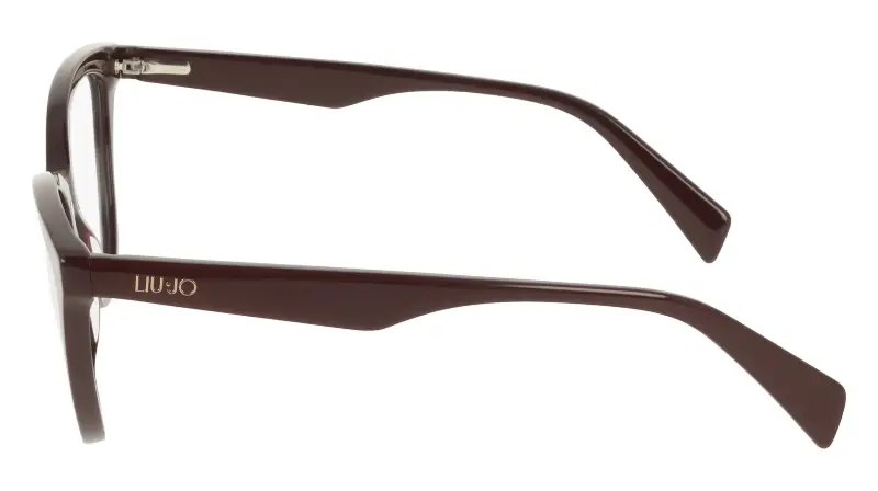 Donna Liu Jo LJ2834MAG-SET 601 Montature da vista Acetato Bordeaux Rosso Cat Eye Normale miniatura 3