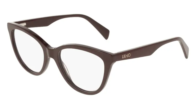 Donna Liu Jo LJ2834MAG-SET 601 Montature da vista Acetato Bordeaux Rosso Cat Eye Normale