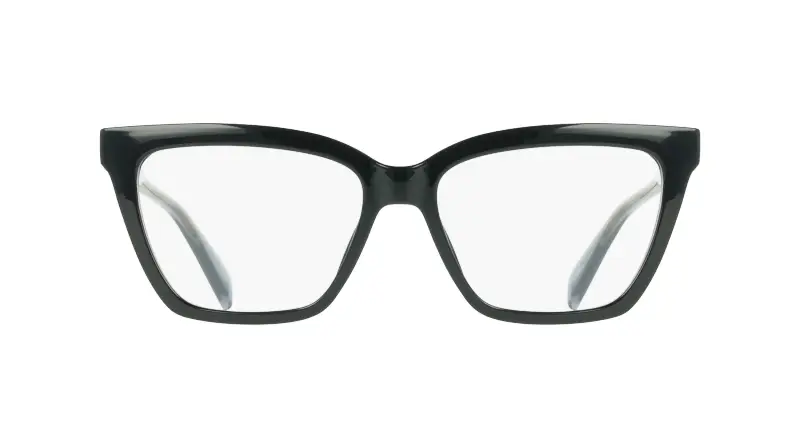 Donna Liu Jo LJ2840 001 Montature da vista Acetato Nero Cat Eye Normale miniatura 2