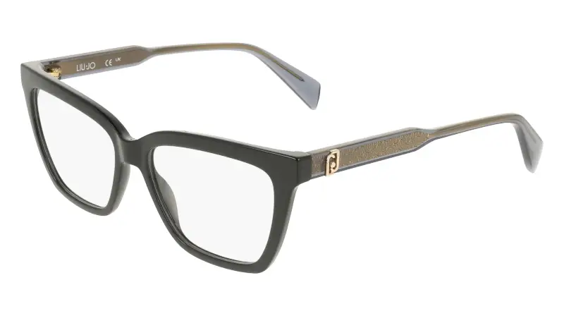 Donna Liu Jo LJ2840 001 Montature da vista Acetato Nero Cat Eye Normale