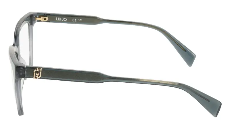 Donna Liu Jo LJ2840 039 Montature da vista Acetato Grigio Cat Eye Normale miniatura 3