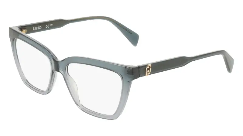 Donna Liu Jo LJ2840 039 Montature da vista Acetato Grigio Cat Eye Normale