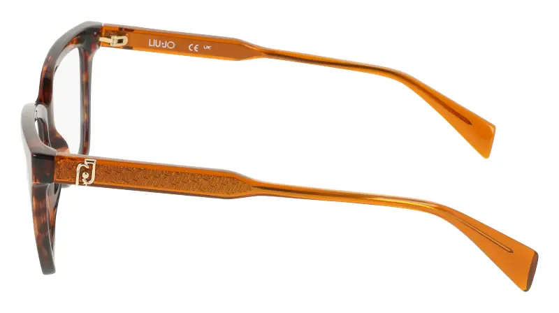 Donna Liu Jo LJ2840 242 Montature da vista Acetato Havana Cat Eye Normale miniatura 3