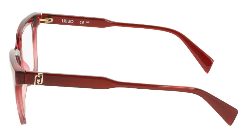 Donna Liu Jo LJ2840 608 Montature da vista Acetato Bordeaux Cat Eye Normale miniatura 3