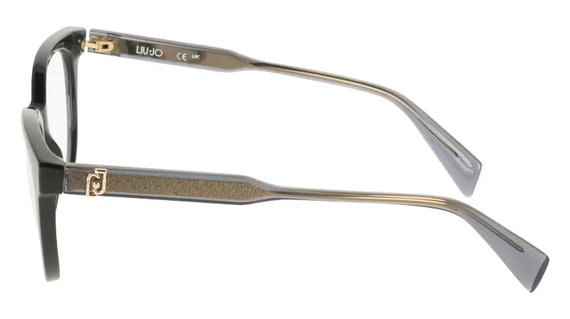 Donna Liu Jo LJ2841 001 Montature da vista Bio-iniettato Nero Geometrica Normale miniatura 3