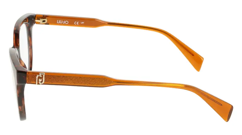 Donna Liu Jo LJ2841 242 Montature da vista Bio-iniettato Havana Geometrica Normale miniatura 3
