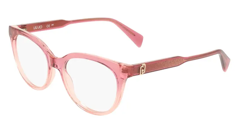 Donna Liu Jo LJ2841 619 Montature da vista Bio-iniettato Rosa Geometrica Normale