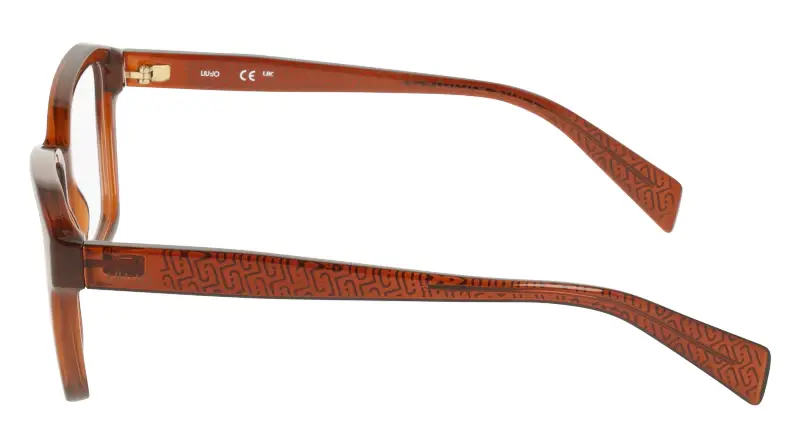 Donna Liu Jo LJ2842 200 Montature da vista Bio-iniettato Marrone Squadrata Normale miniatura 3